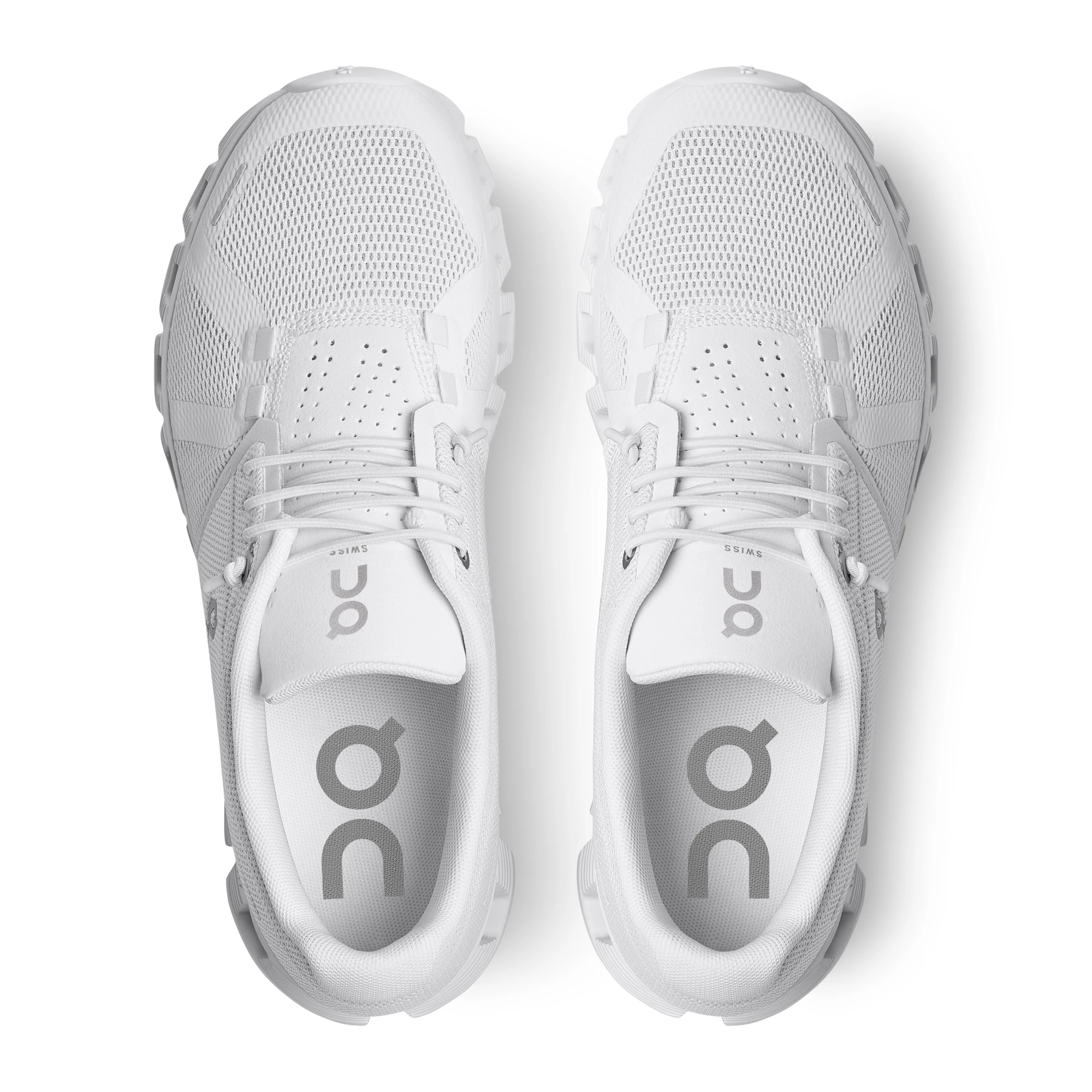 On Running Women's Cloud 5 Shoe in All White