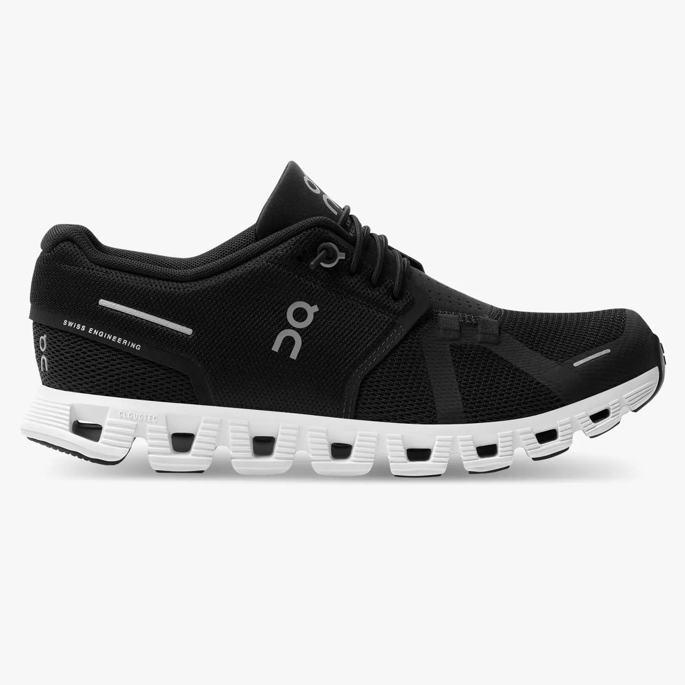 On Running Women's Cloud 5 Shoes - Black / White