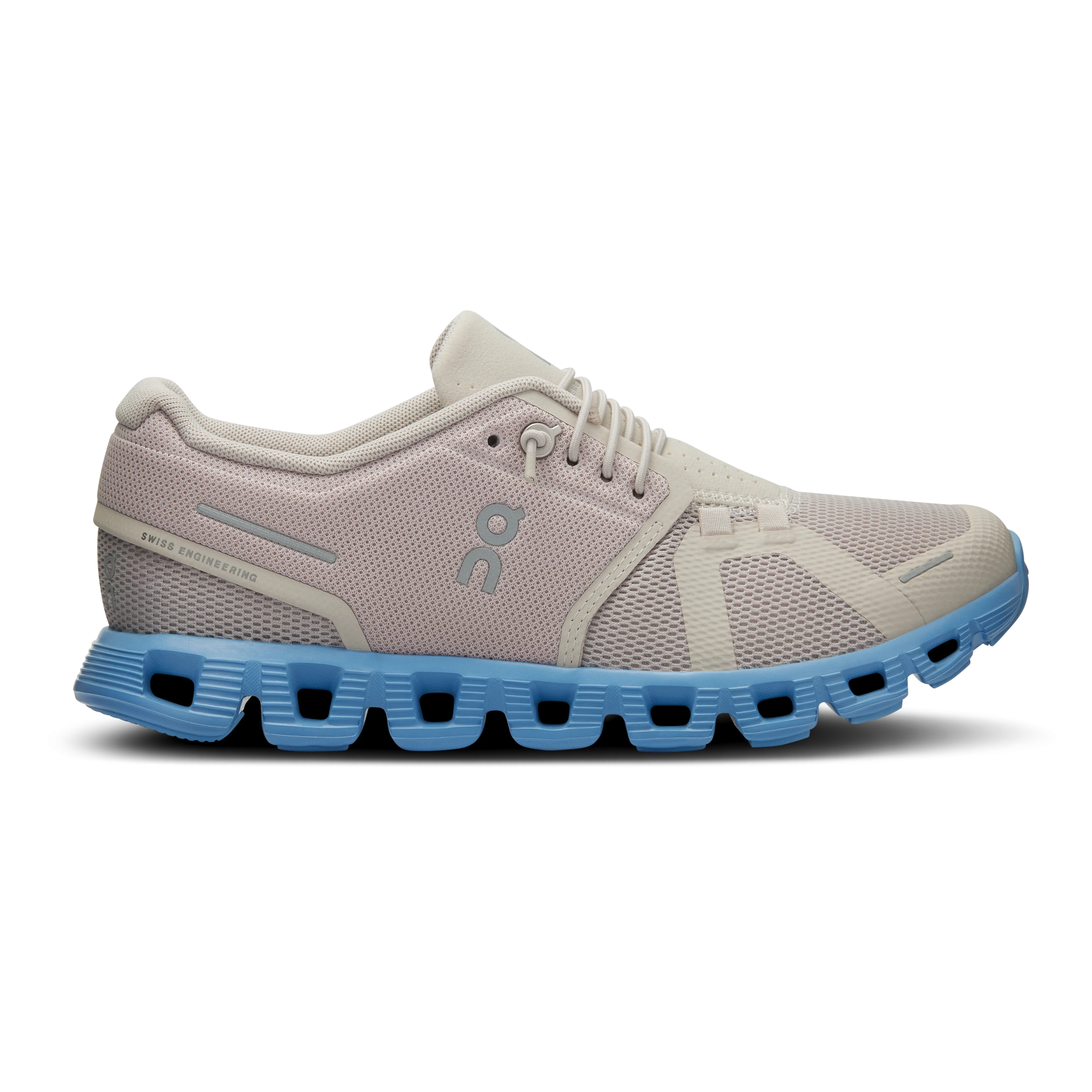 On Running Women's Cloud 5 Shoes - Pearl / Neptune