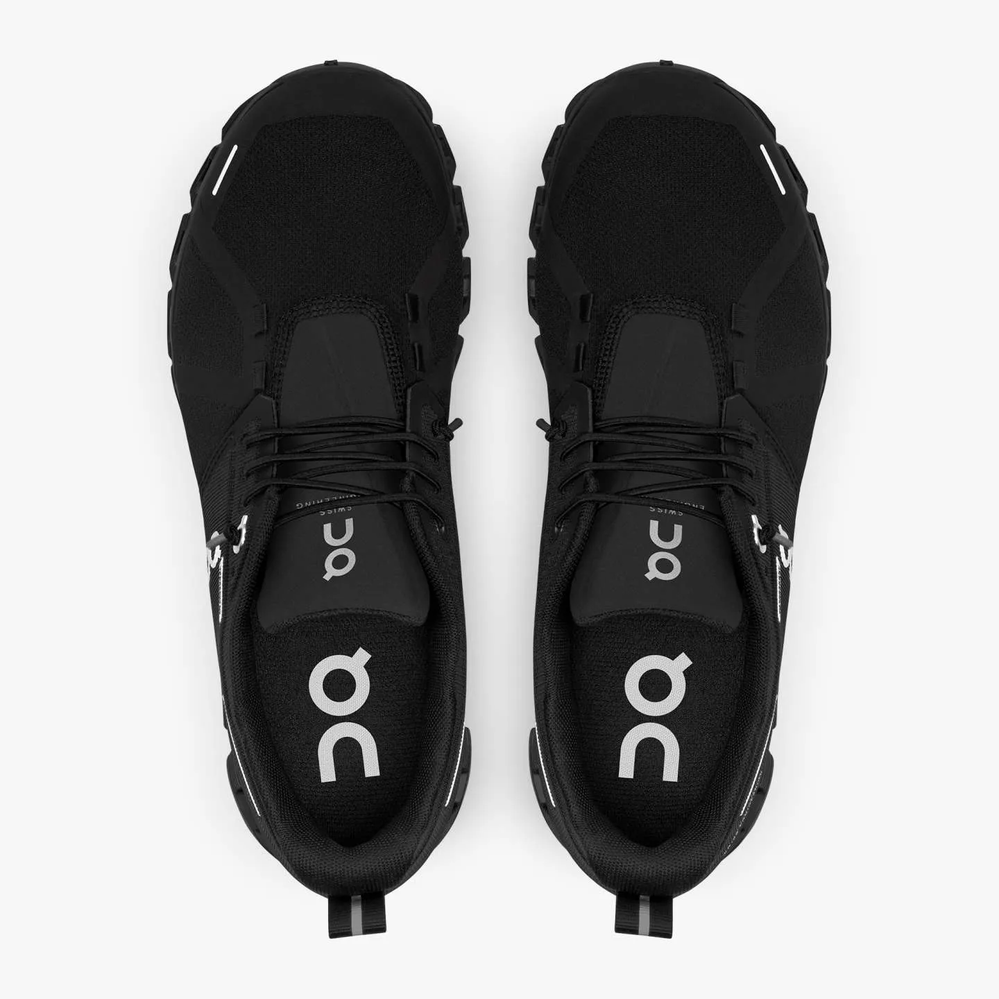 On Women's Cloud 5 Waterproof Running Shoes All Black