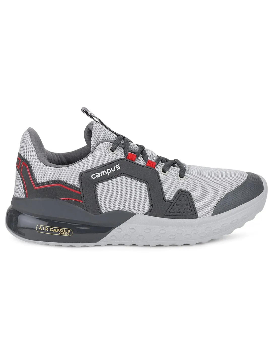 PATRIK PRO Grey Men's Sports Shoes