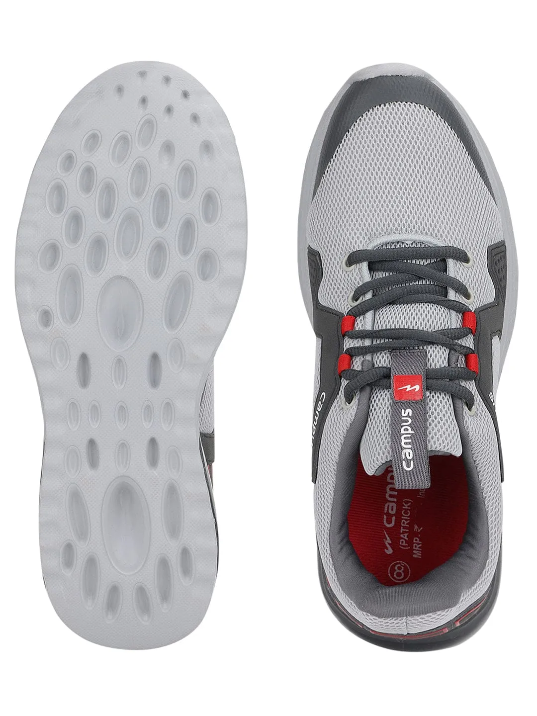 PATRIK PRO Grey Men's Sports Shoes