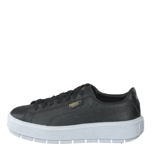 Platform Trace Ostrich Wmns Black