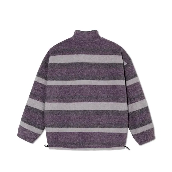 Polar Skate Stripe Fleece Pullover - Light Purple