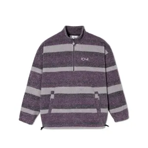 Polar Skate Stripe Fleece Pullover - Light Purple