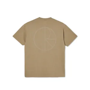 Polar Skate Stroke Logo T-Shirt - Antique Gold