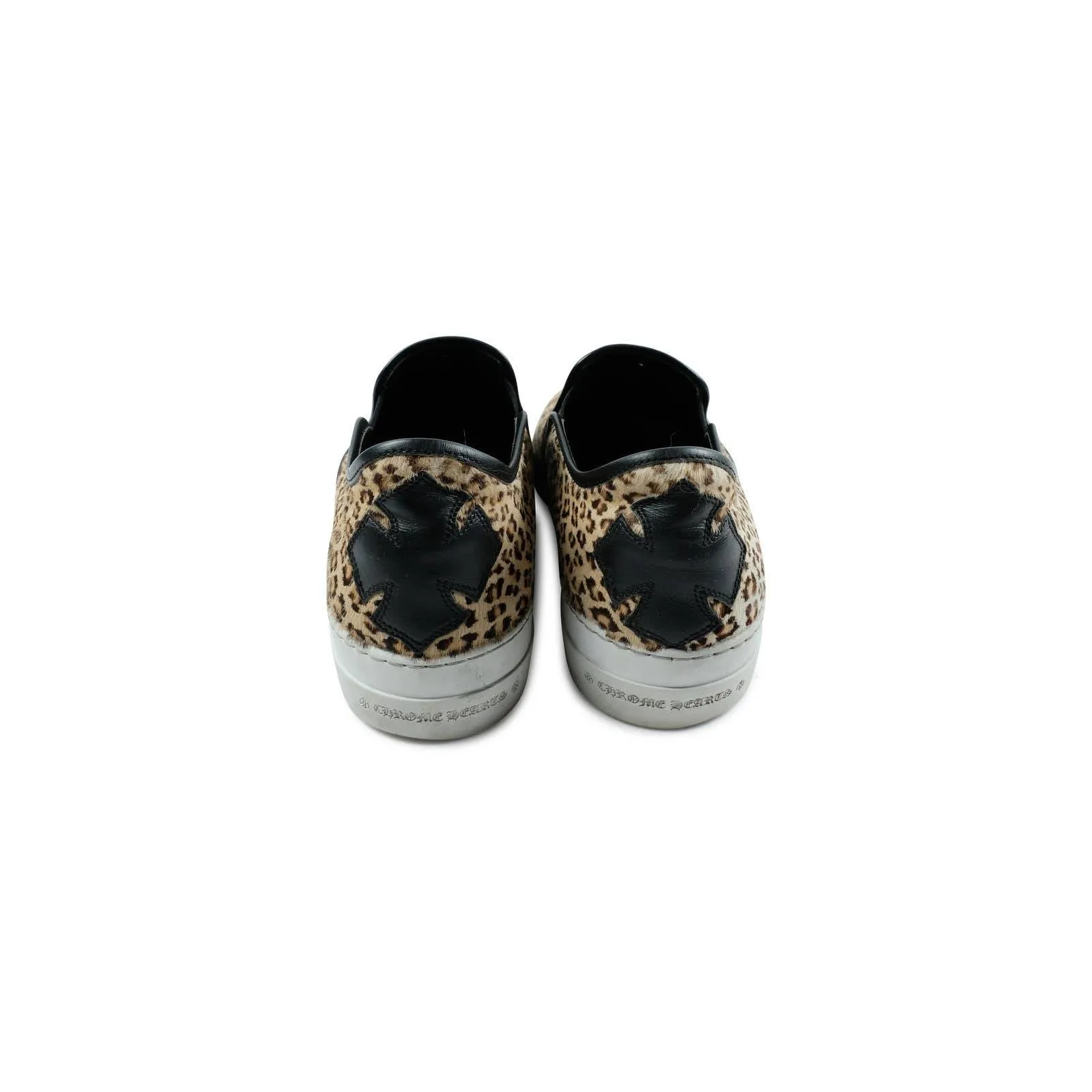 Pony Hair Cheetah Slip Ons