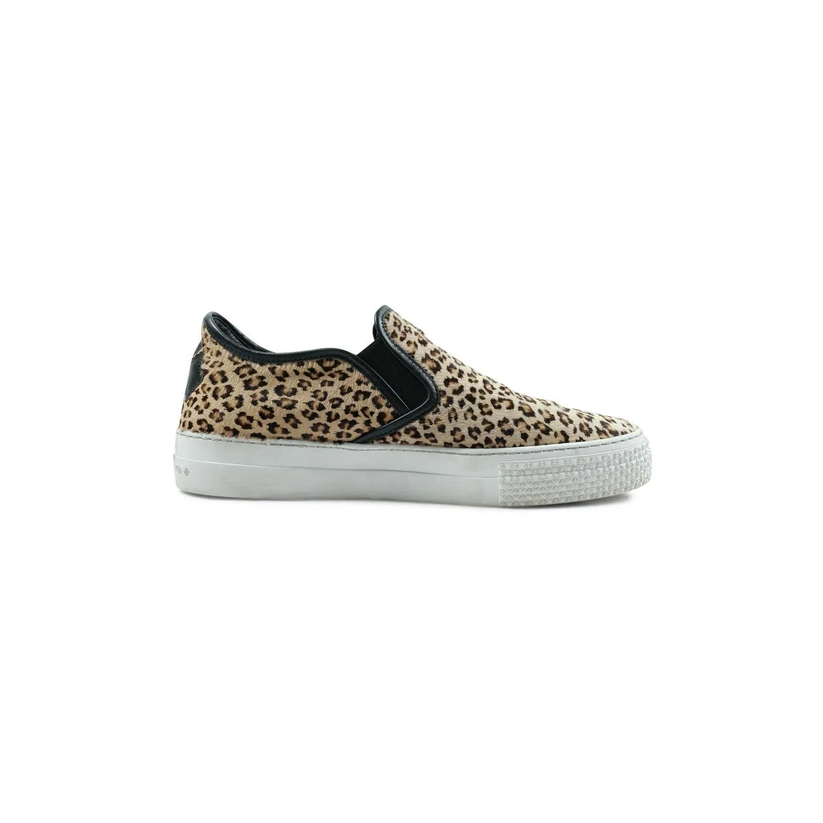 Pony Hair Cheetah Slip Ons