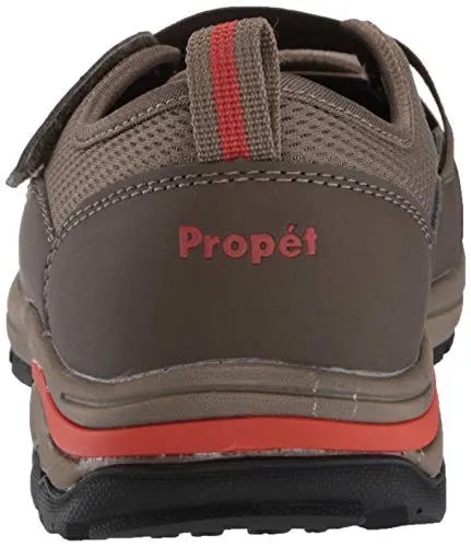 Propét Women's Poppy Hiking Shoe Khaki Burnt Orange 10 M Us Pair of Shoes