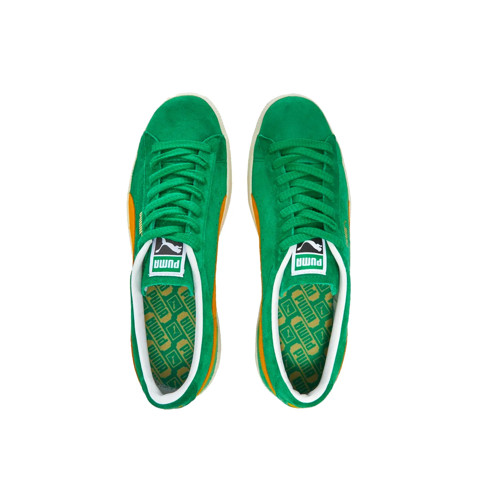 Puma Mens Suede VTG Shoes 'Amazon Green'