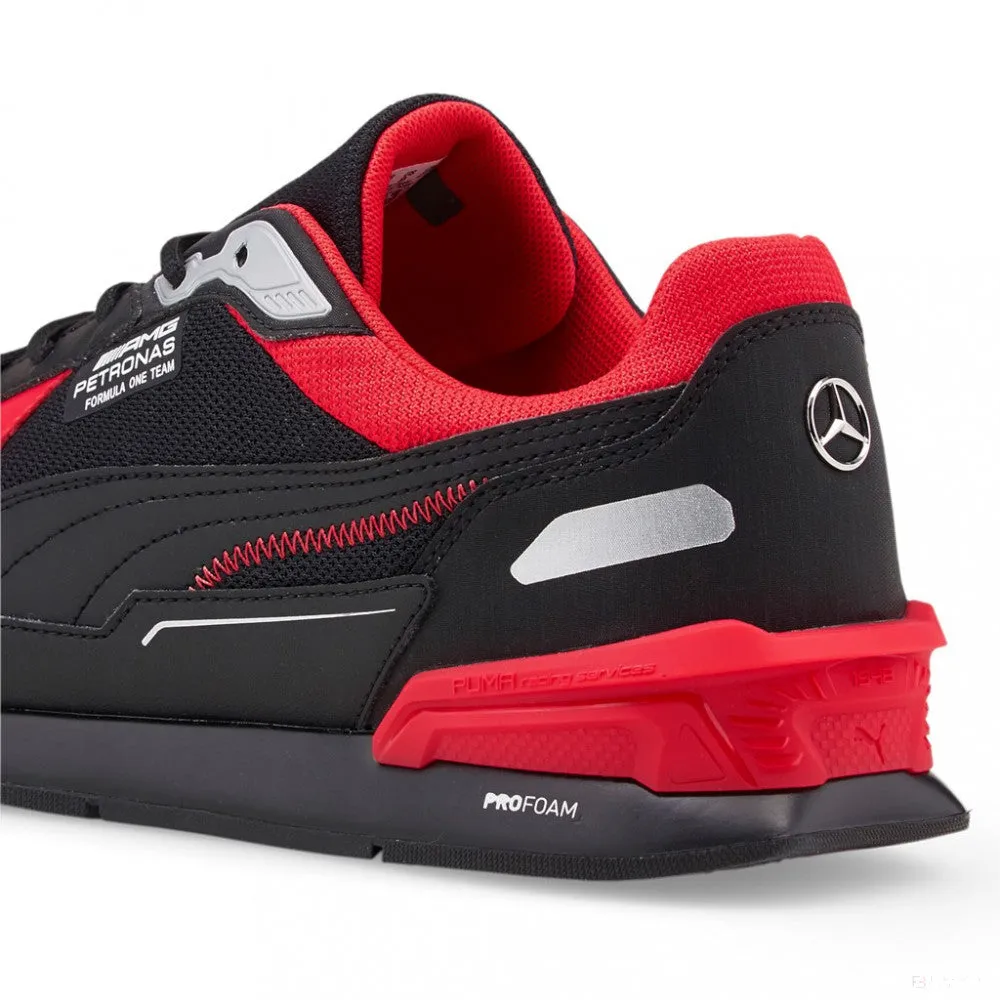 Puma Mercedes Low Racer Shoes, Red-Grey, 2022