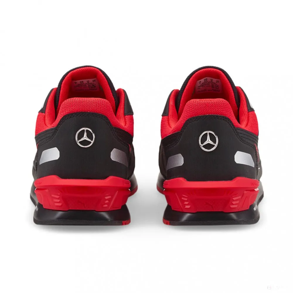 Puma Mercedes Low Racer Shoes, Red-Grey, 2022