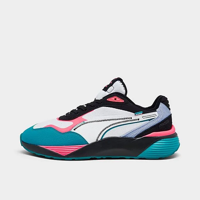 PUMA RS - METRIC FD - MEN /PM WHITE-PM BLACK- DP AQUA