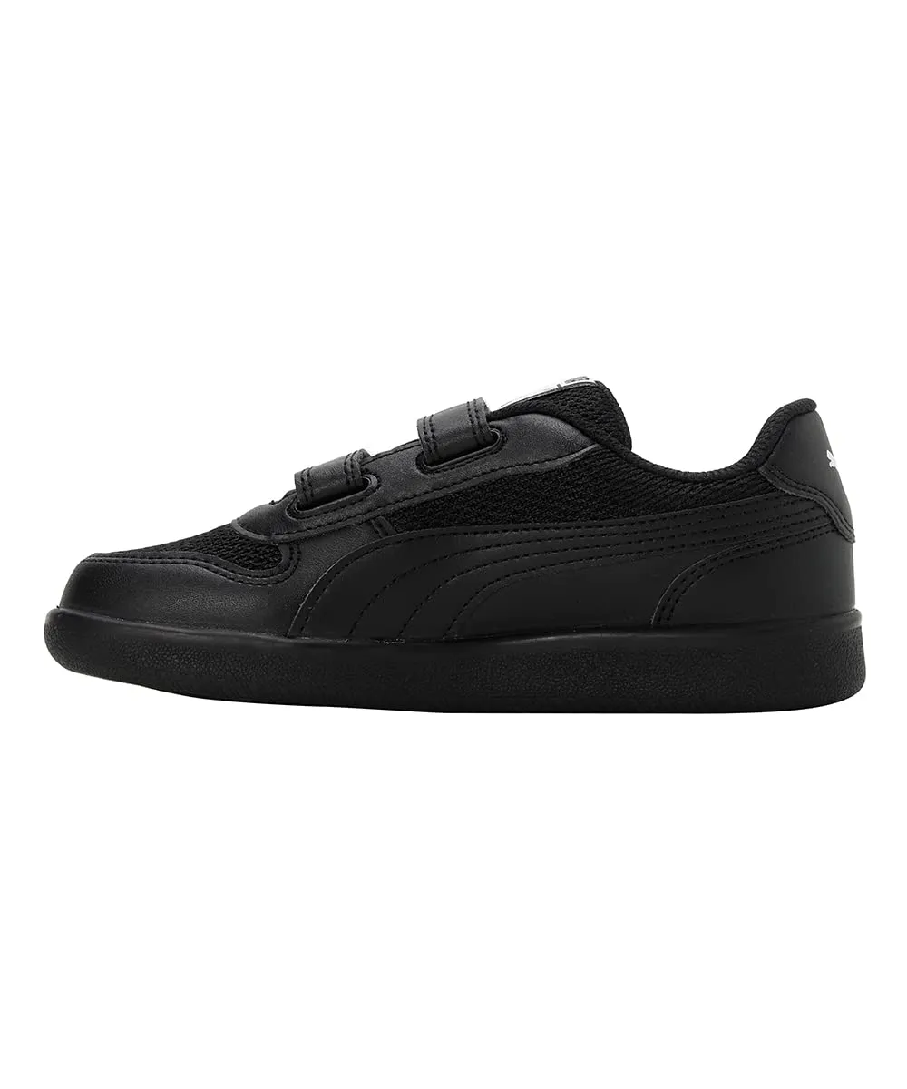 Puma Unisex-Kid -Punch Comfort Jr Black-Black Sneaker - 2UK (39613101)