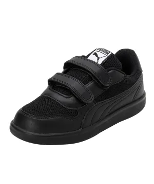 Puma Unisex-Kid -Punch Comfort Jr Black-Black Sneaker - 2UK (39613101)