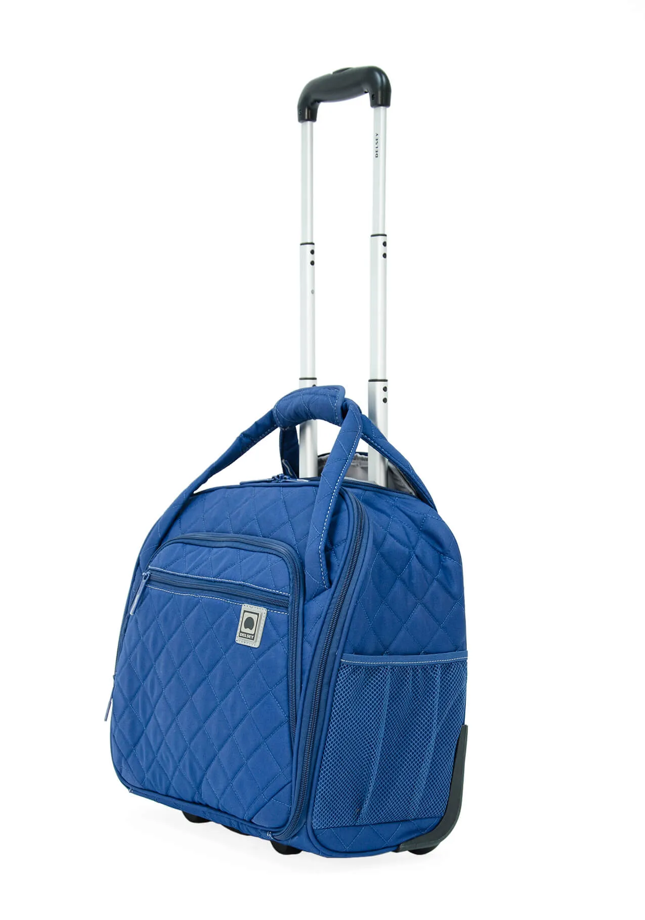 Quilted Rolling Underseater Tote 15"  - 2 Wheels