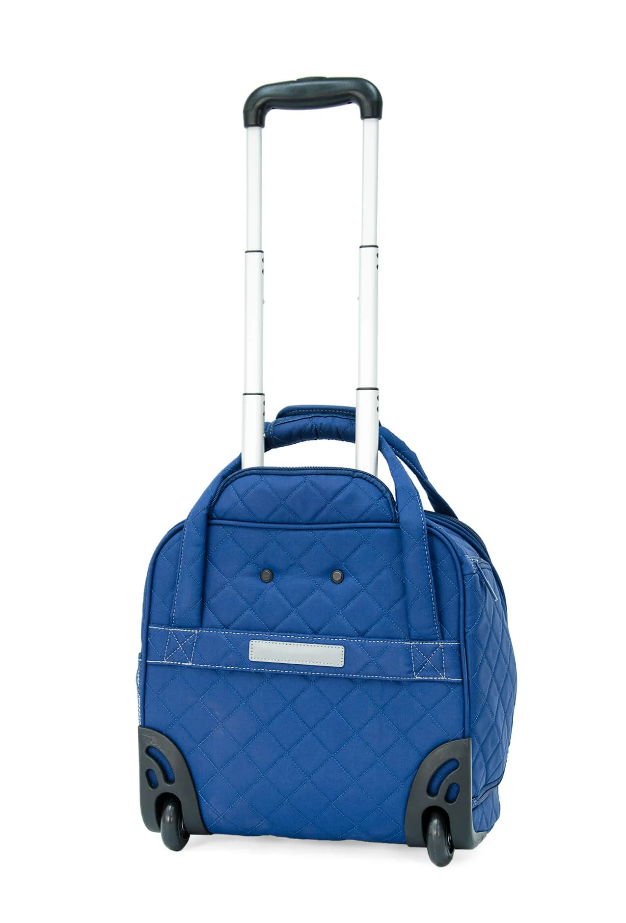 Quilted Rolling Underseater Tote 15"  - 2 Wheels