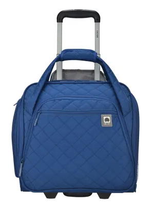 Quilted Rolling Underseater Tote 15"  - 2 Wheels