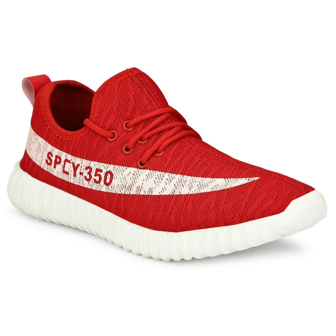 Red Trending Sneakers For Multipurpose Use