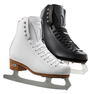 Riedell 23 Stride, Figure Skates Sets, White or Black, Youth Size