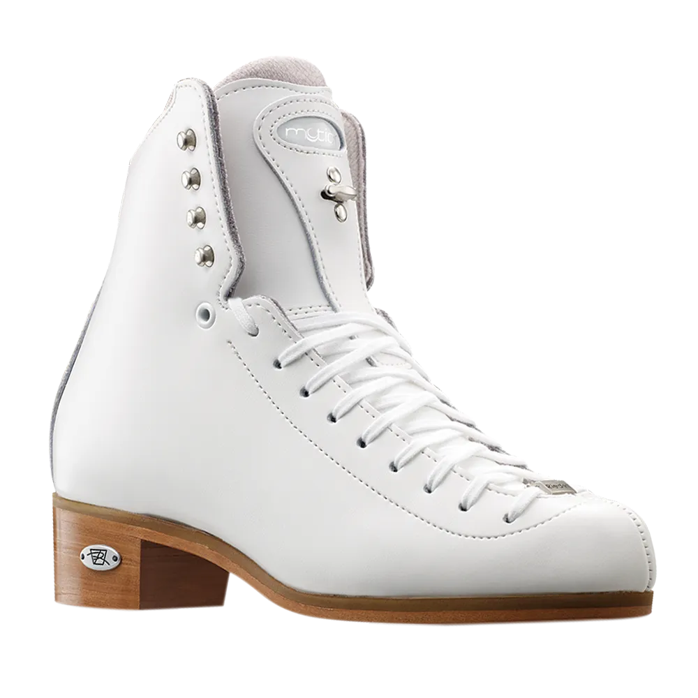 Riedell 255 Motion White Figure Skates with Blades 70 Support Level (Firm) Single, Double Jumps, Adv, Instructional