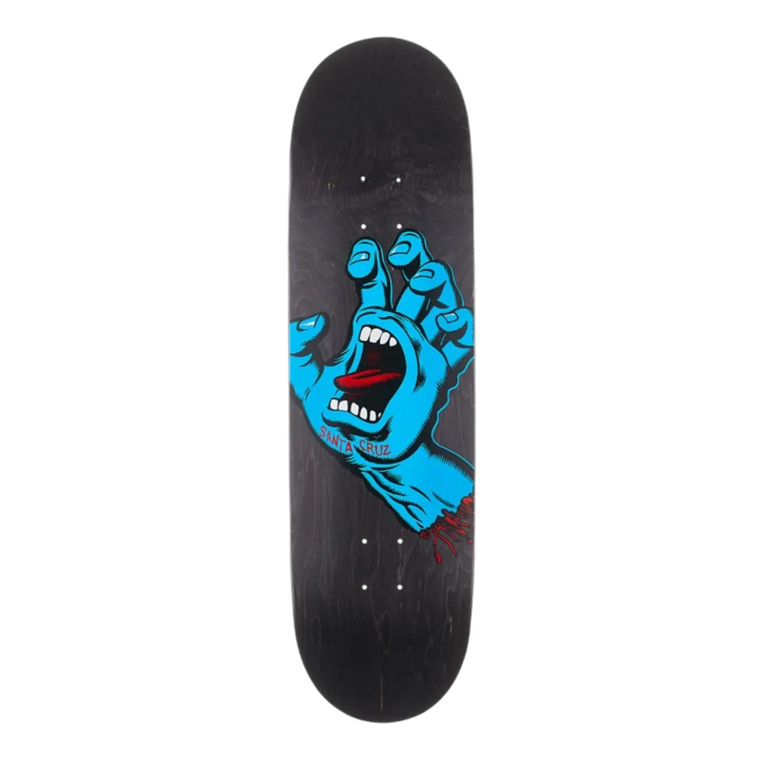 Santa Cruz Screaming Hand Black Deck 8.6”