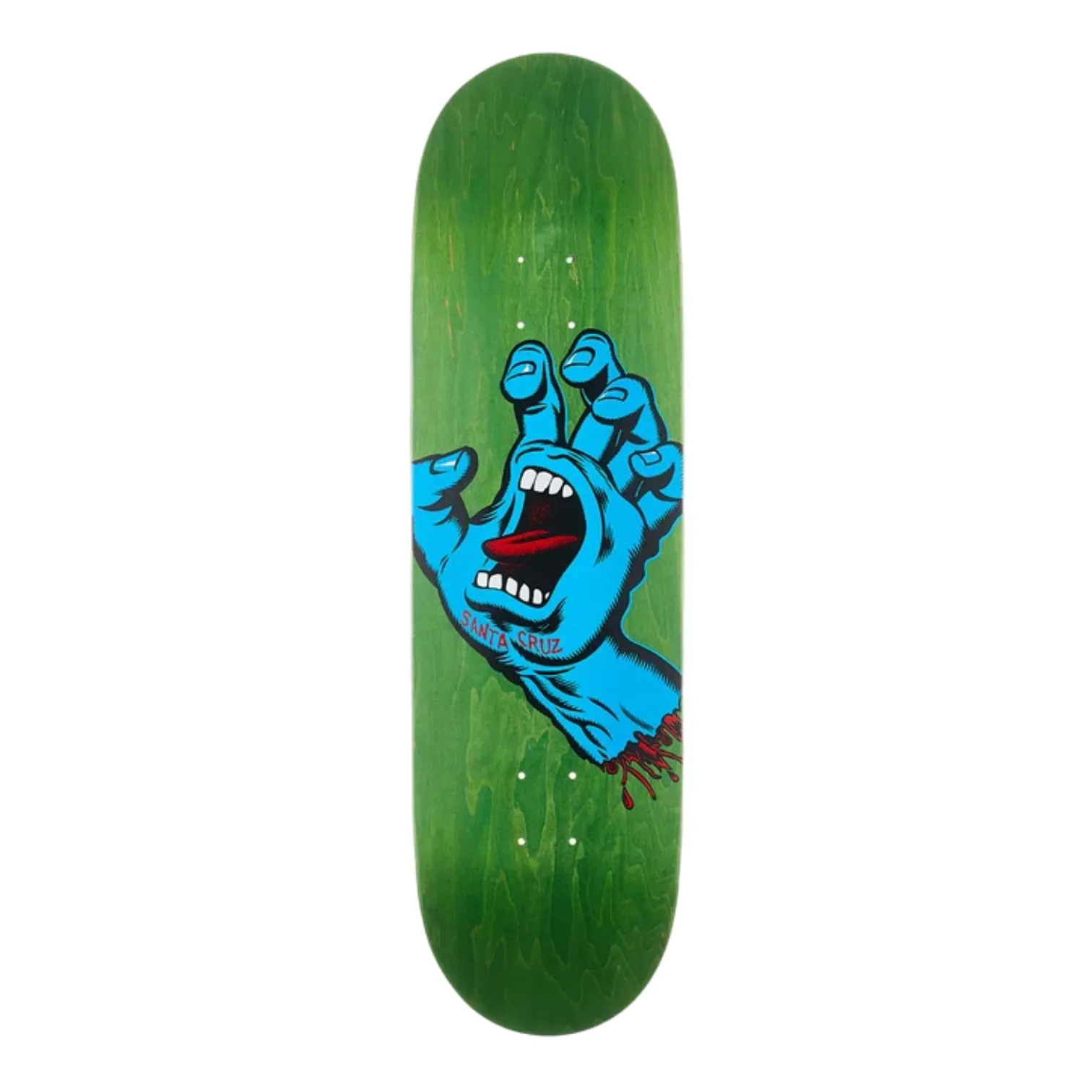 Santa Cruz Screaming Hand Green Deck 8.8”