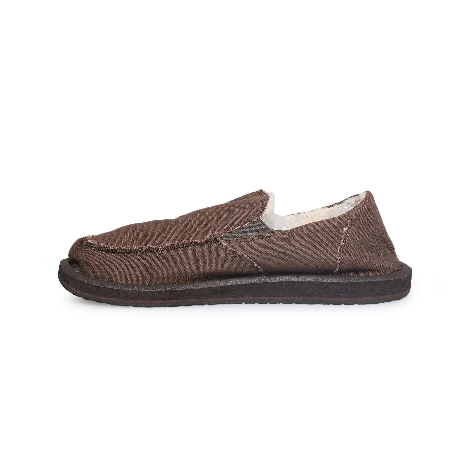 Sanuk Vagabond Chill Dark Brown Shoes - Men's