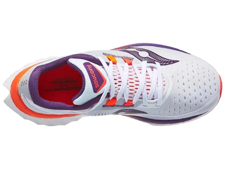 Saucony | Endorphin Speed 4 | Women's | White/Violet