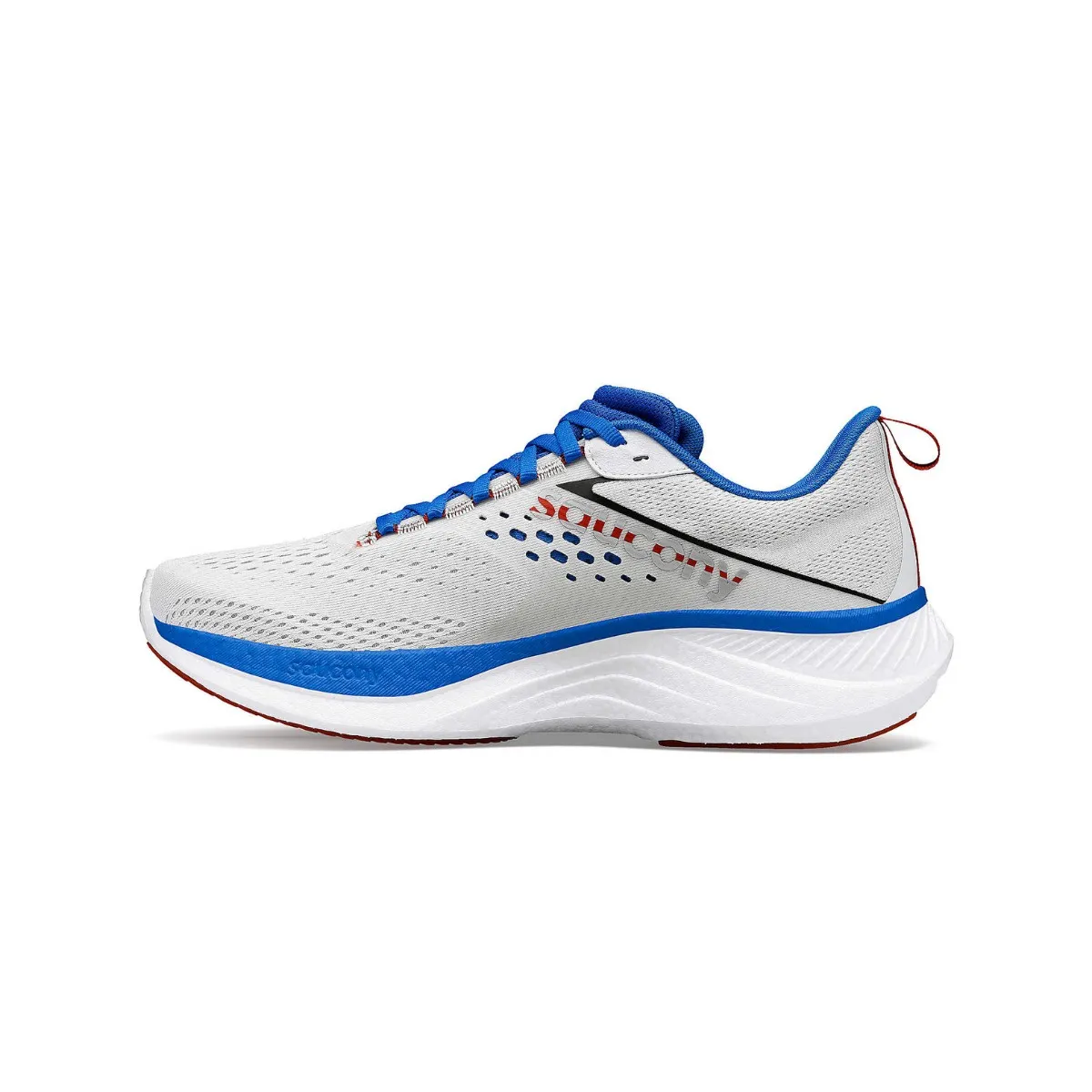 Saucony Ride 17 White Blue SS24 Shoes