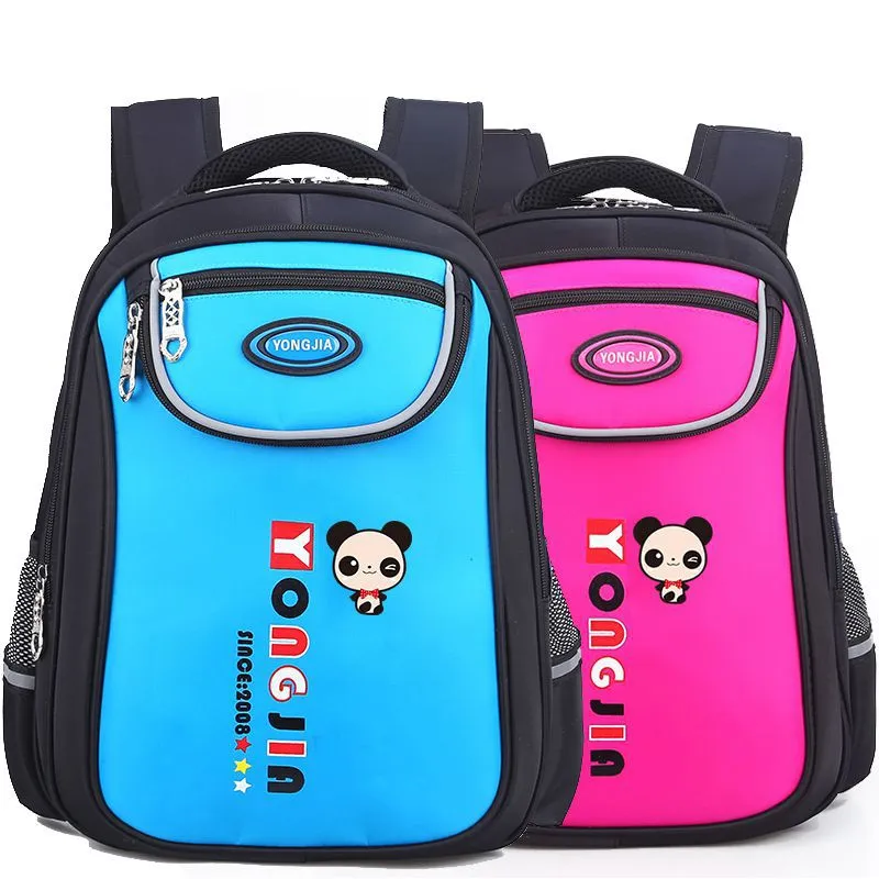 Schoolbag pupil 1-3-6 grade manufacturer custom-made male and female new children's shoulder cartoon knapsack 6-12 years old