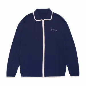 Service Works L/S Knitted Script Shirt (Navy)