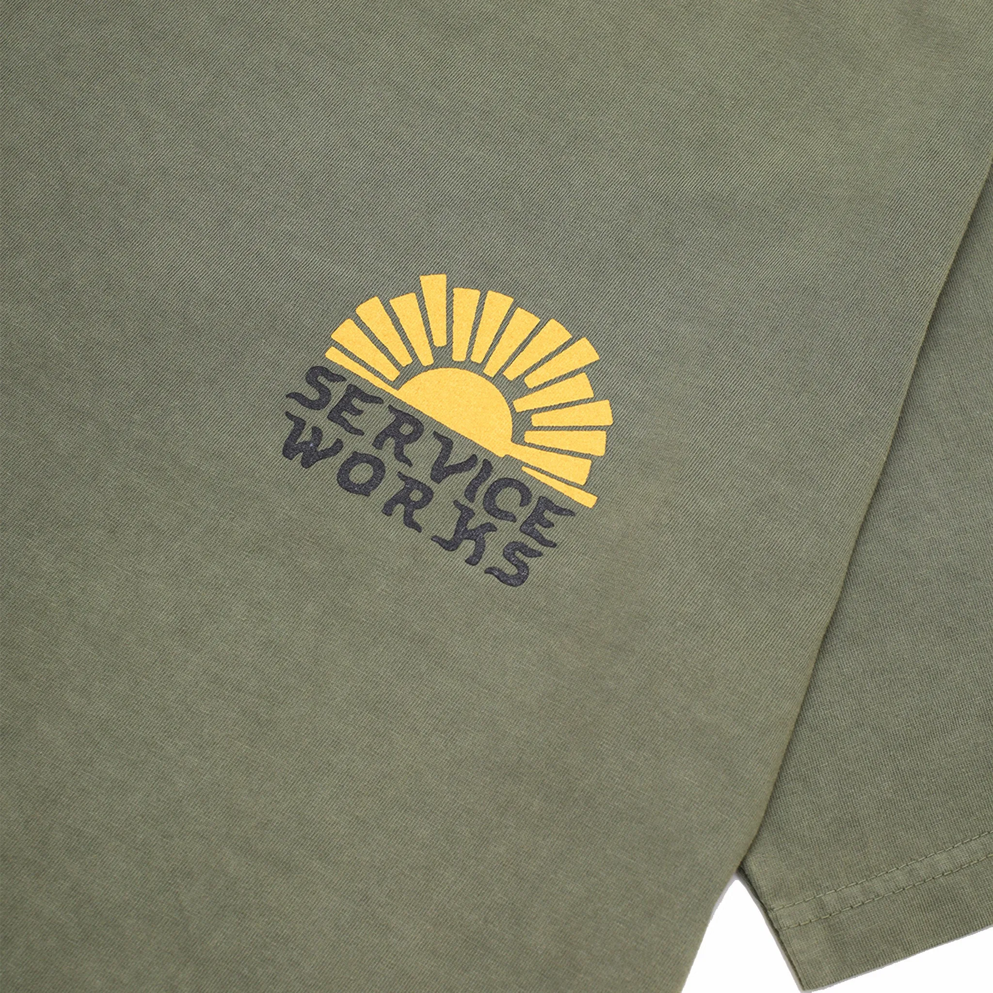 Service Works Sunny Side Up T-Shirt (Olive)