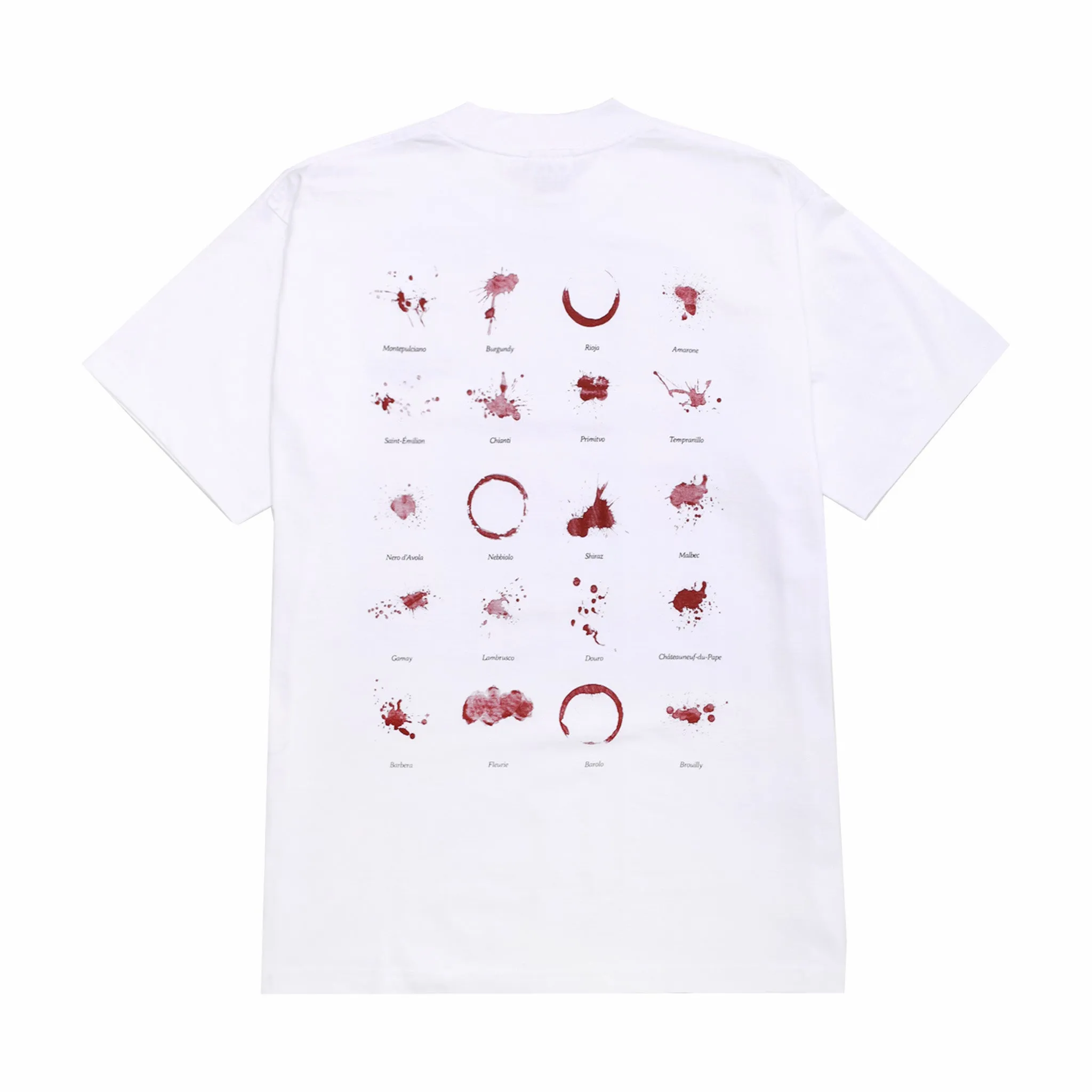 Service Works Wine Spill T-Shirt (White)