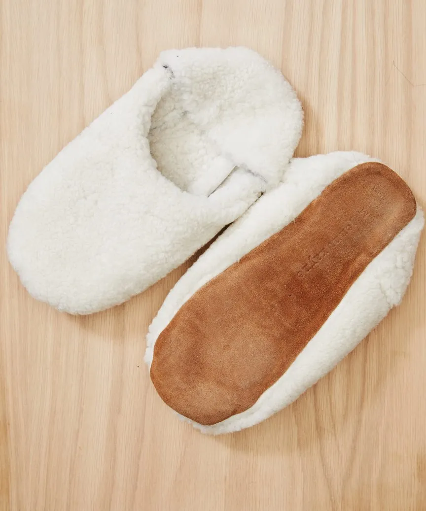 Shearling Moroccan Slipper