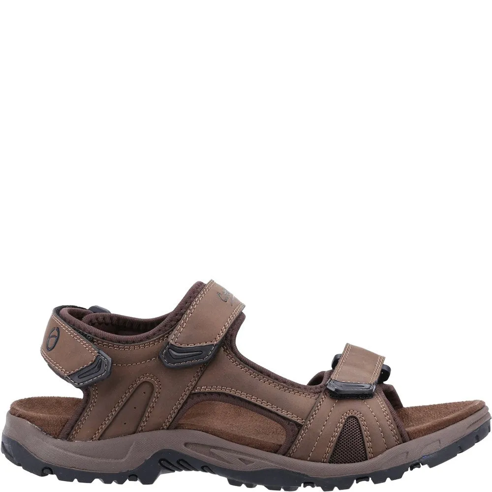 Shilton Recyled Sandals Brown