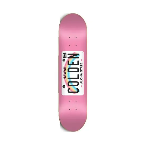 SKATE MENTAL COLDEN LICENCE PLATE (8")