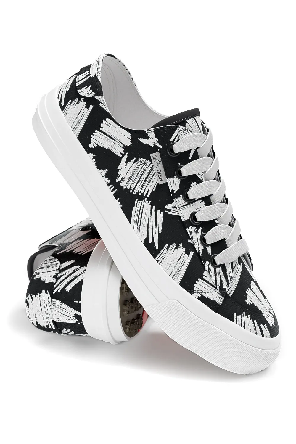 Spikeless Scribble Canvas Traveler Shoe - FINAL SALE