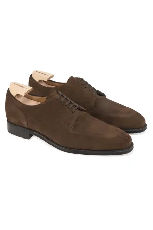 The Armoury Hajime Jubilee Brown Suede U-Tip Shoes *factory seconds*