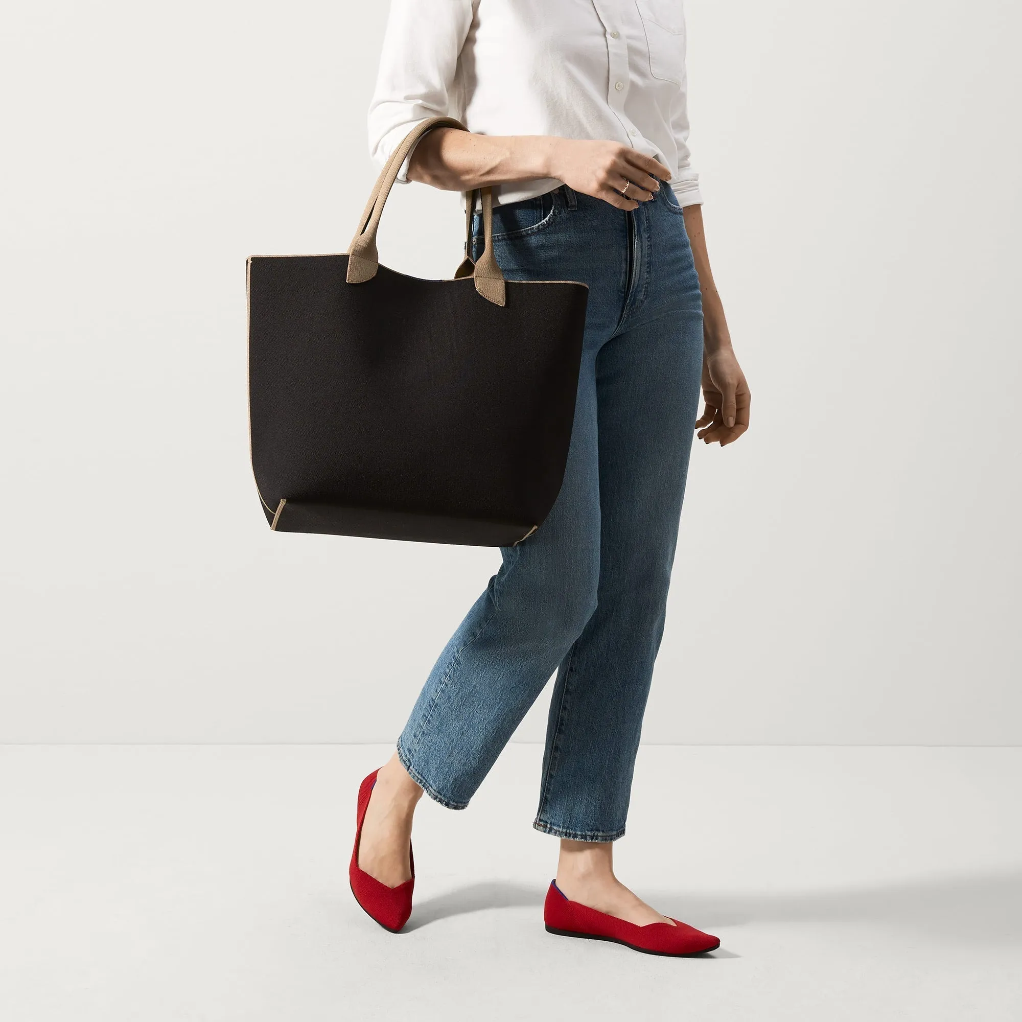 The Lightweight Tote - Black Portobello