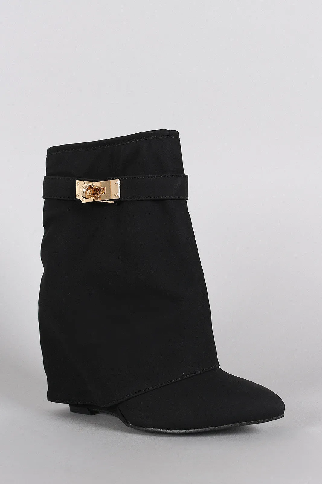 Twist-Lock Fold Down Shaft Wedge Booties