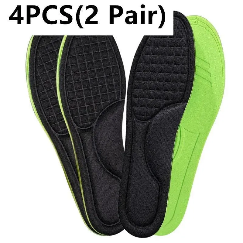 Ultimate Comfort Memory Foam Insoles for Sports and Everyday Use