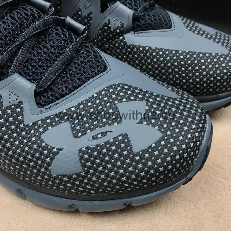 Under Armour x Project Rock Delta Training Shoes - Black/Grey