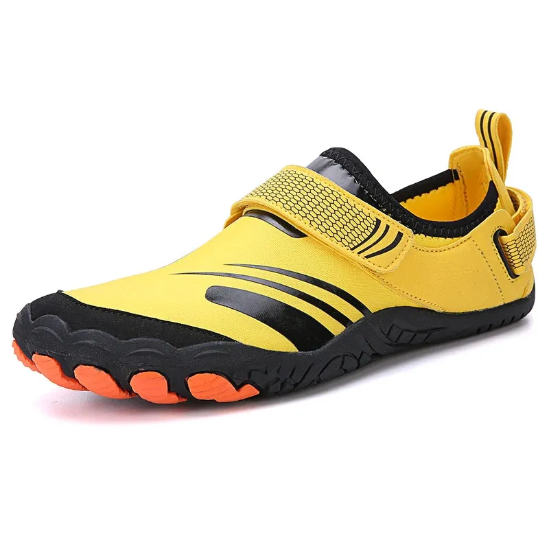 Unisex Swimming Water Shoes Men Barefoot Outdoor Beach Sandals Upstream Aqua Shoes Plus Size Nonslip River Sea Diving Sneakers