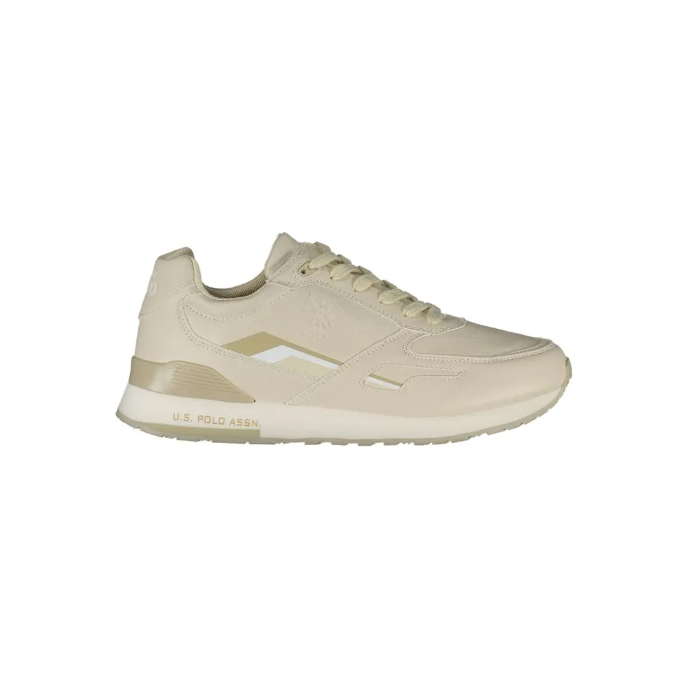 U.S. POLO ASSN. Beige Polyethylene Men Sneaker