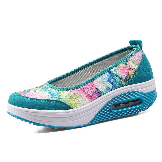 USS Shoes Eva Women's Multicolor Platform