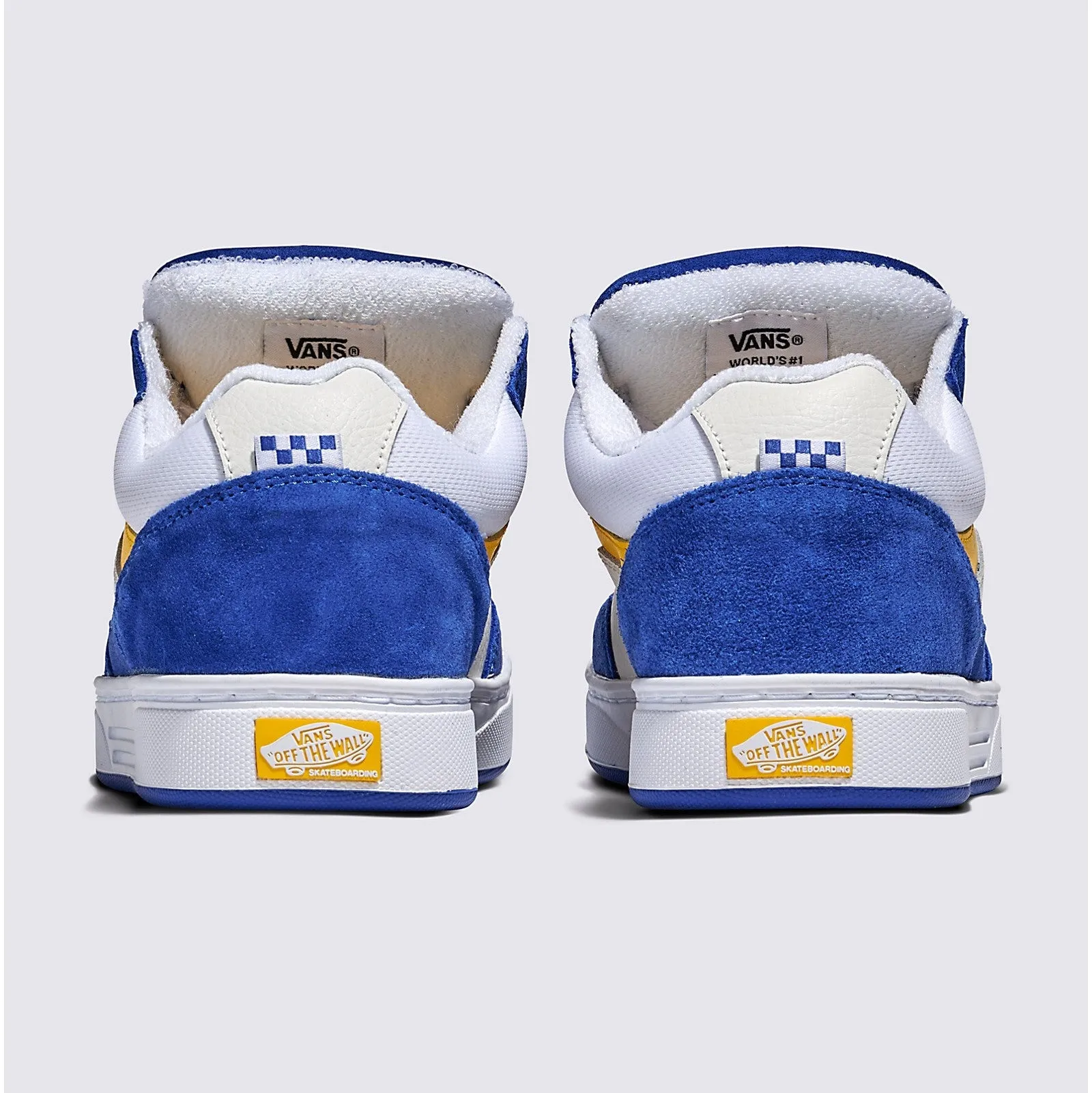 Vans Skate Estazzo Skateboard Shoe - Blue/Yellow