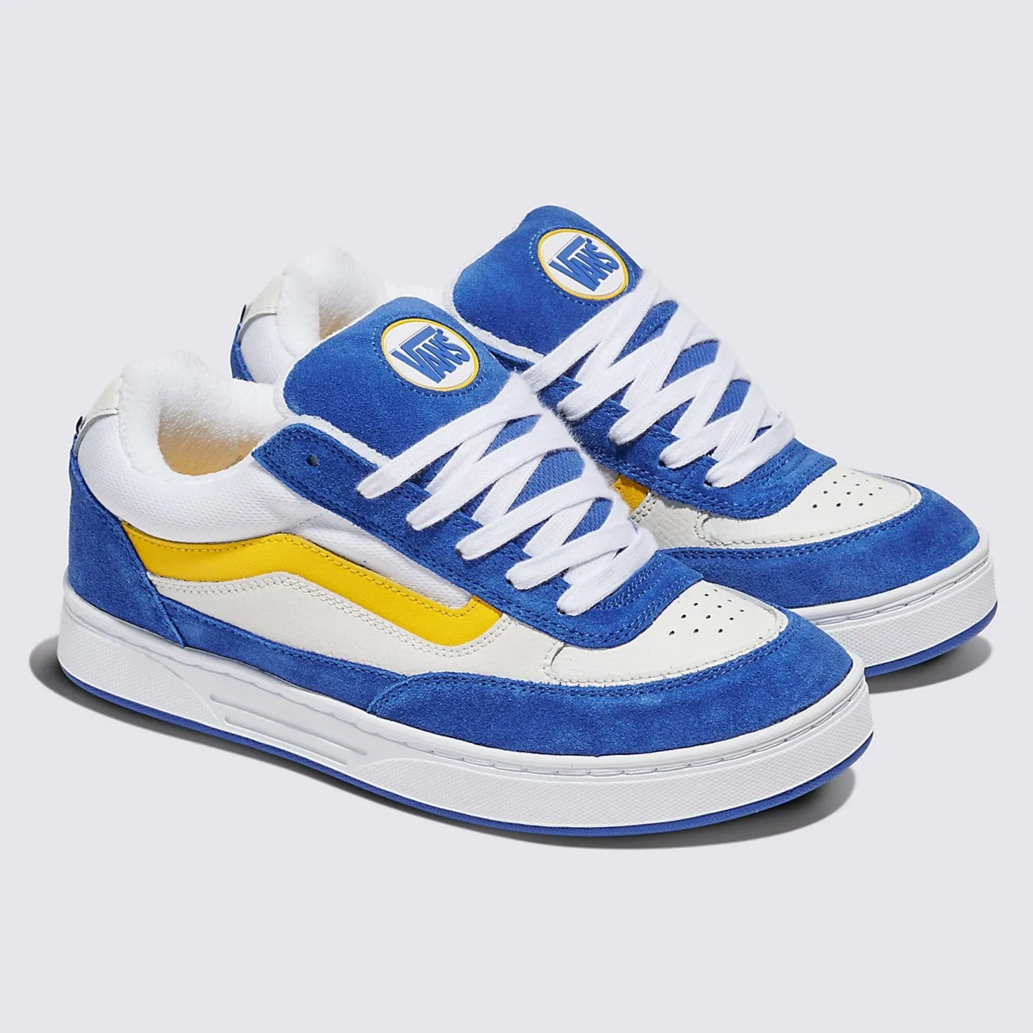 Vans Skate Estazzo Skateboard Shoe - Blue/Yellow