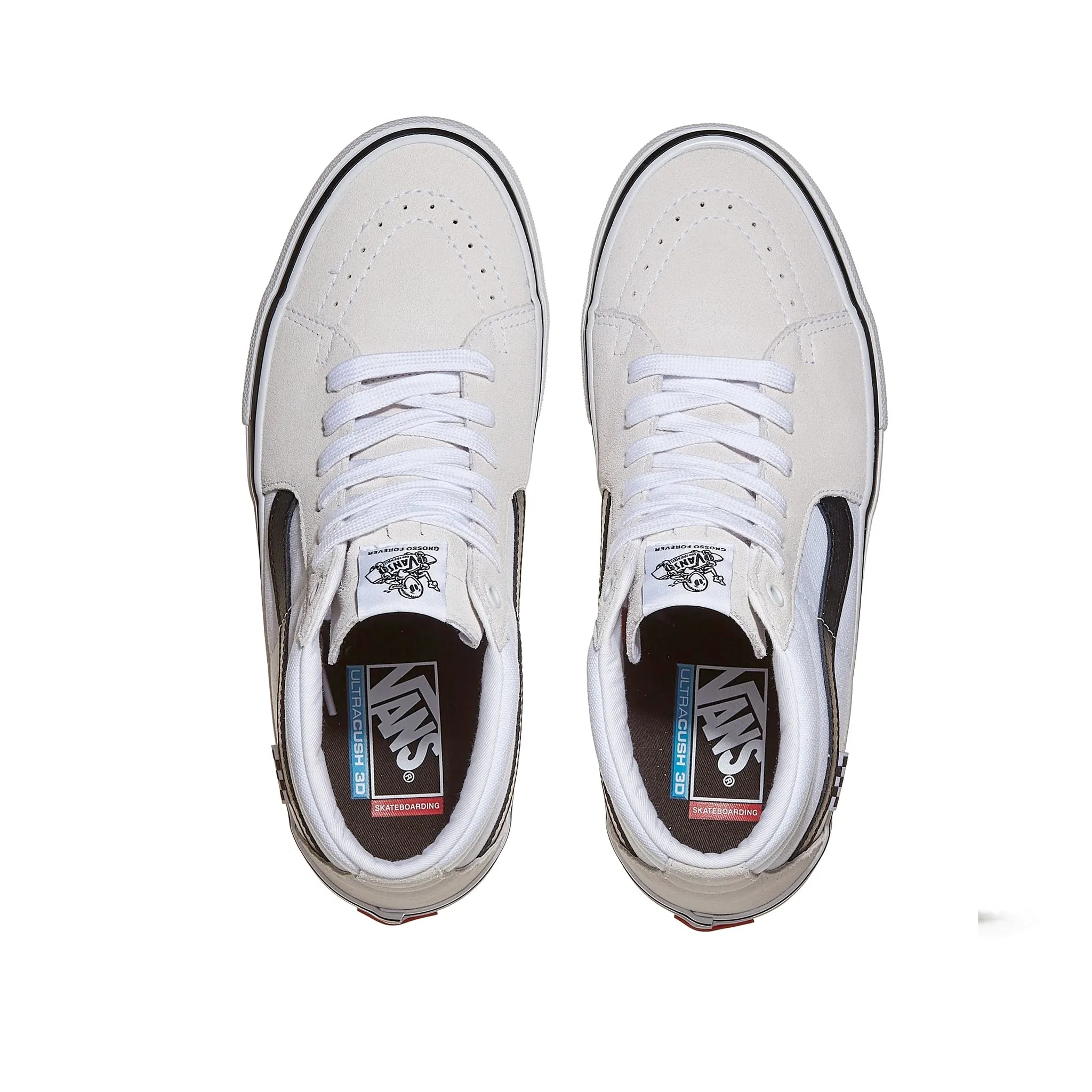 Vans Skate Grosso Pro Mid White/Black