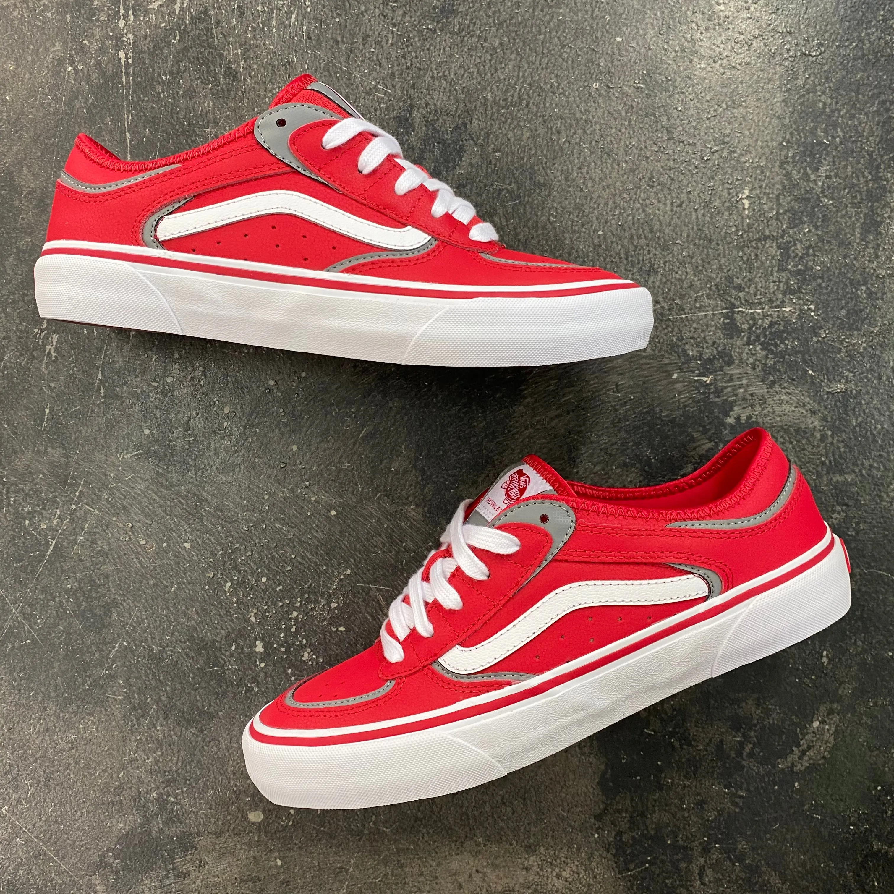 Vans Skate Rowley Racing Red/White